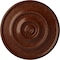Ekena Millwork Dylar Ceiling Medallion (Fits Canopies up to 6 1/4"), 30"OD x 2 1/4"P, Burnished Mahogany Crackle CM30DYBMC - alternate 1